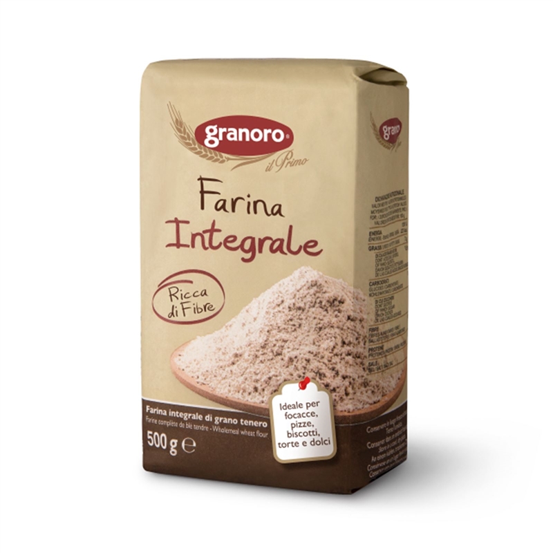 Farina integrale 100% grano italiano BIO - 1kg 