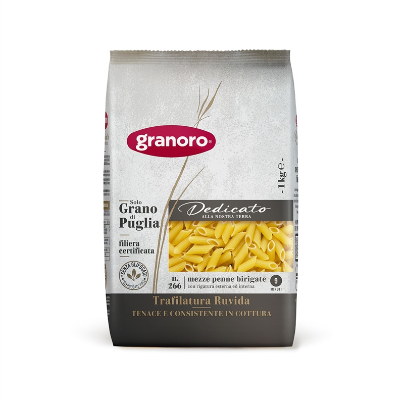 Mezze Penne Birigate n.266 kg. 1