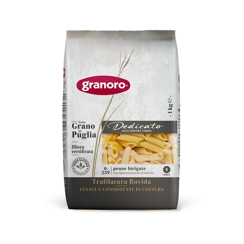 Penne BIrigate Dedicato n.259 kg. 1