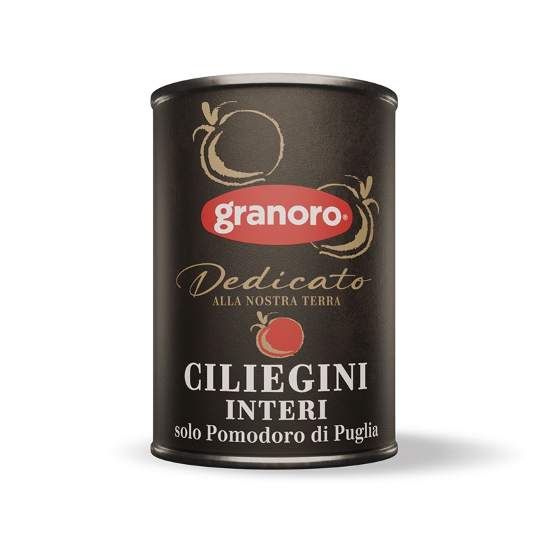 Ciliegini interi 400g Dedicato - Conserve e Condimenti